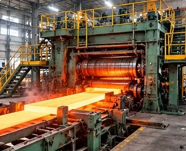 Hot Rolling Mill – industrial equipment illustration