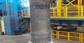 INCONEL series alloy ingot in factory
