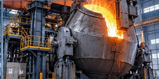 AOD Furnace – industrial equipment illustration