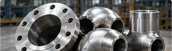 Machined fittings and flanges