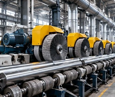 Polishing Machine – industrial equipment illustration